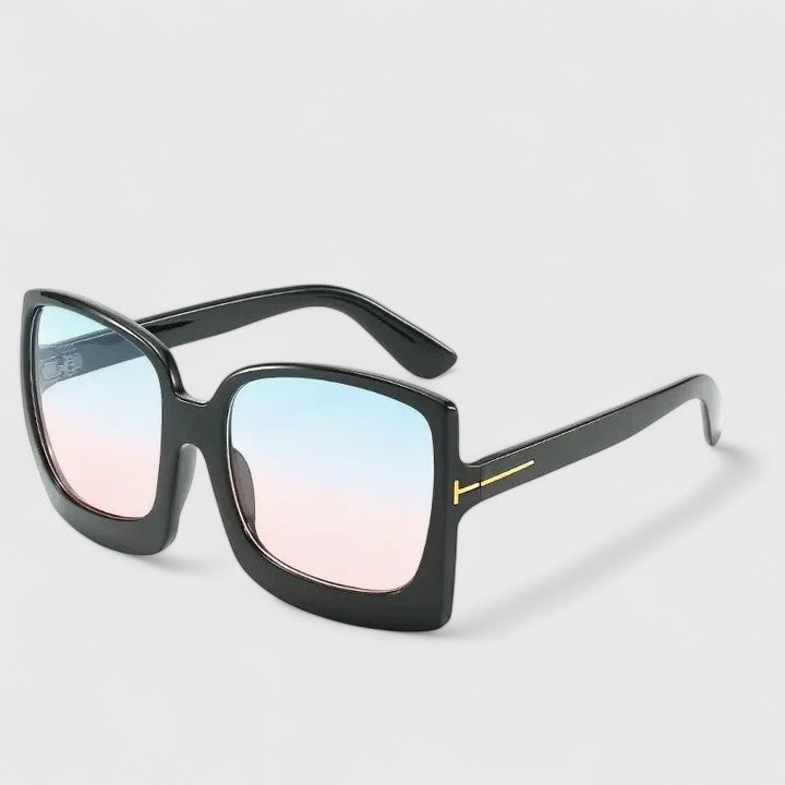Oversized Sunglasses with Gradient Lenses