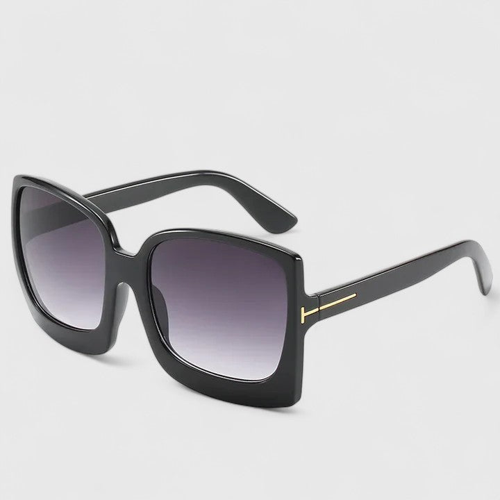 Oversized Sunglasses with Gradient Lenses