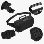 Water-Resistant Shoulder Bag with Hidden Anti-Theft Pockets