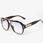 Gafas de sol de estilo vintage con montura respetuosa con la piel