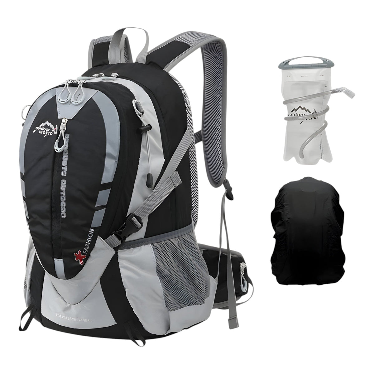 25L Hydration Backpack with Ventilated Back Panel