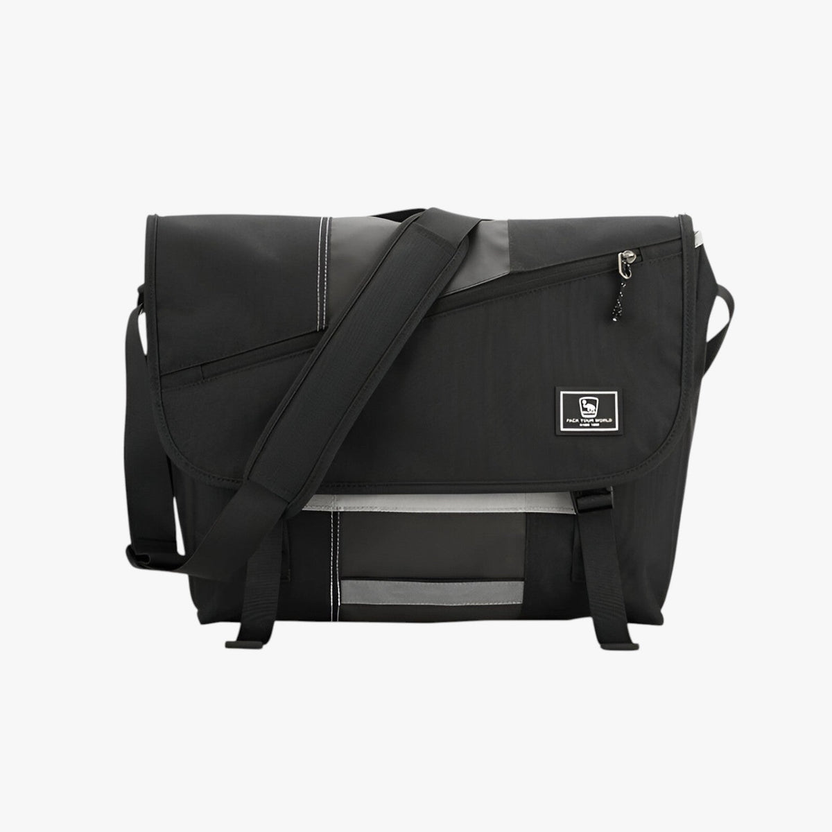 15-Inch Laptop Crossbody Bag with Padded Compartment