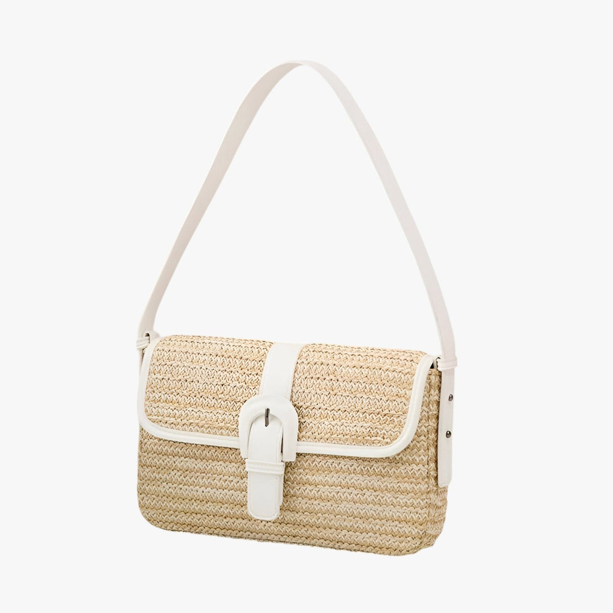 Handwoven Natural Sisal Beach Bag with Sturdy Handles