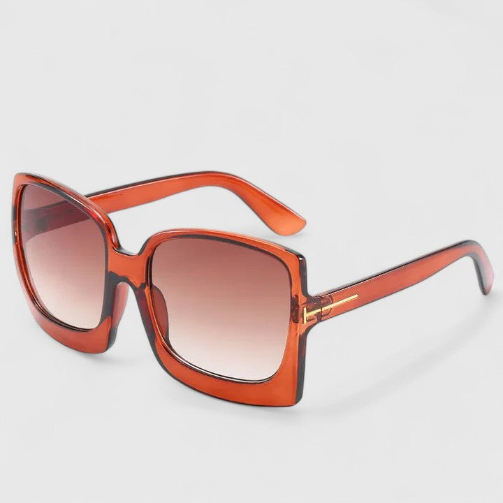 Oversized Sunglasses with Gradient Lenses