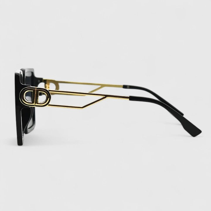 Oversized Sunglasses with Bold Frame