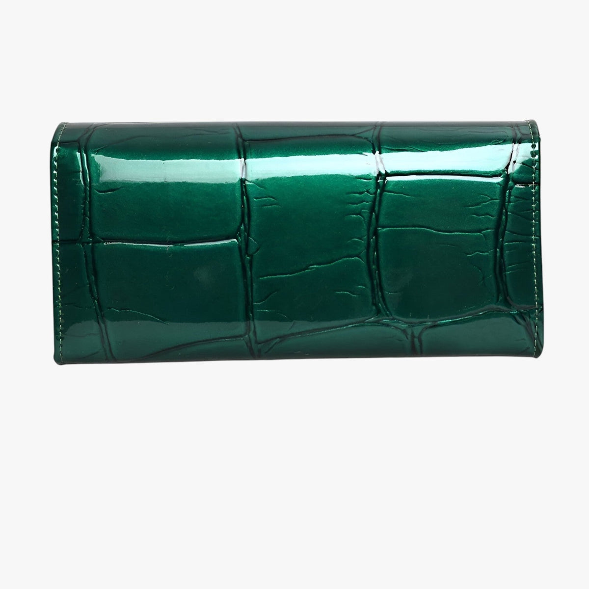 Structured Wallet with Card Slots and Zip Coin Pocket