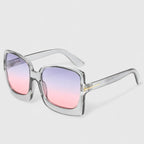Oversized Sunglasses with Gradient Lenses