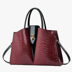 Spacious Tote Bag with Zip Closure and Shoulder Strap