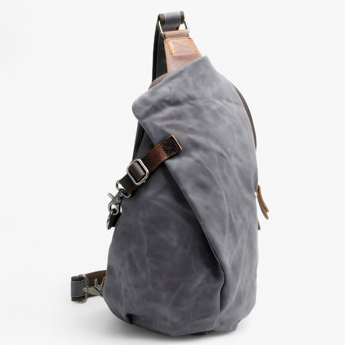 Canvas Shoulder Bag with Adjustable Strap for Daily Use