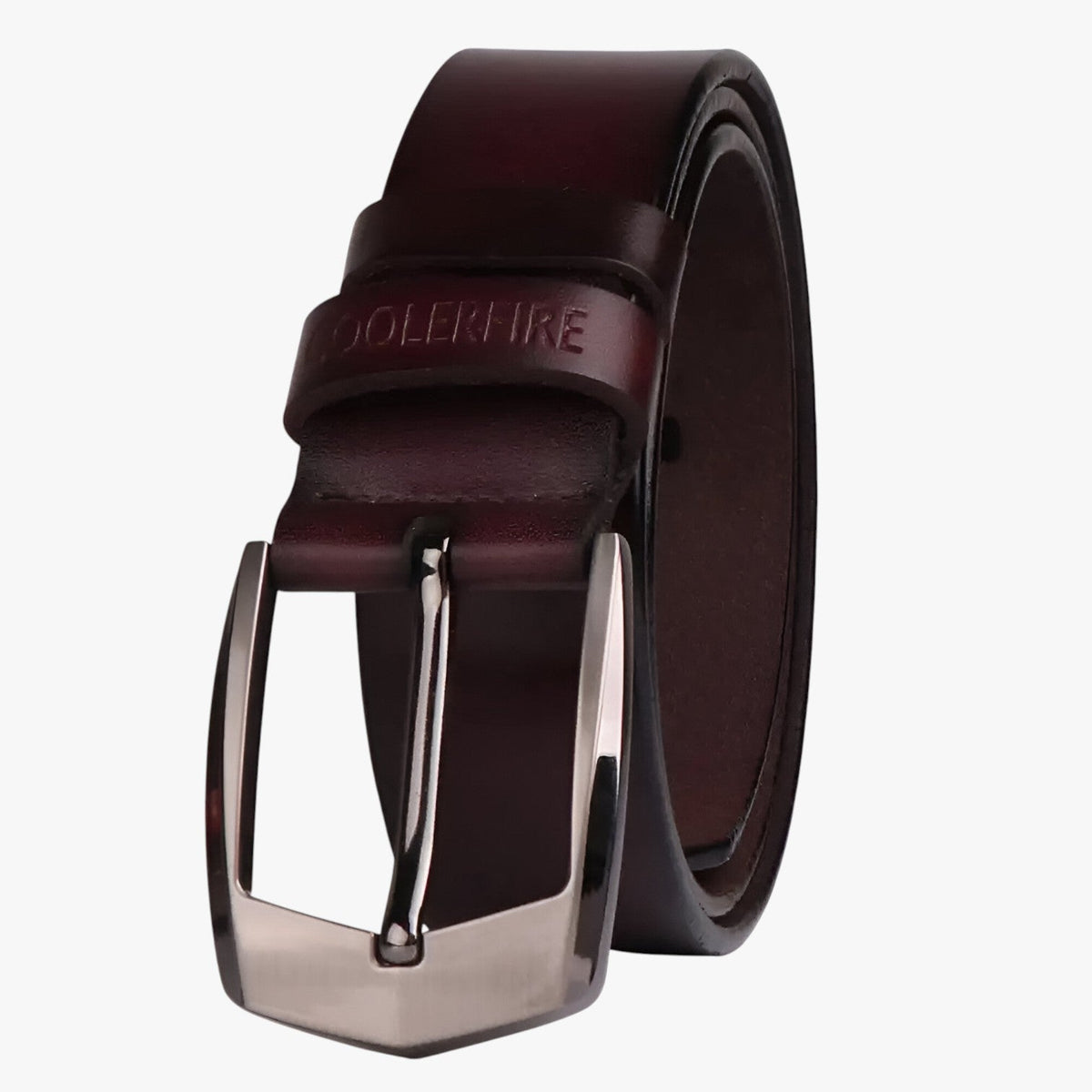 Faux Leather Belt for Jeans with Classic Buckle