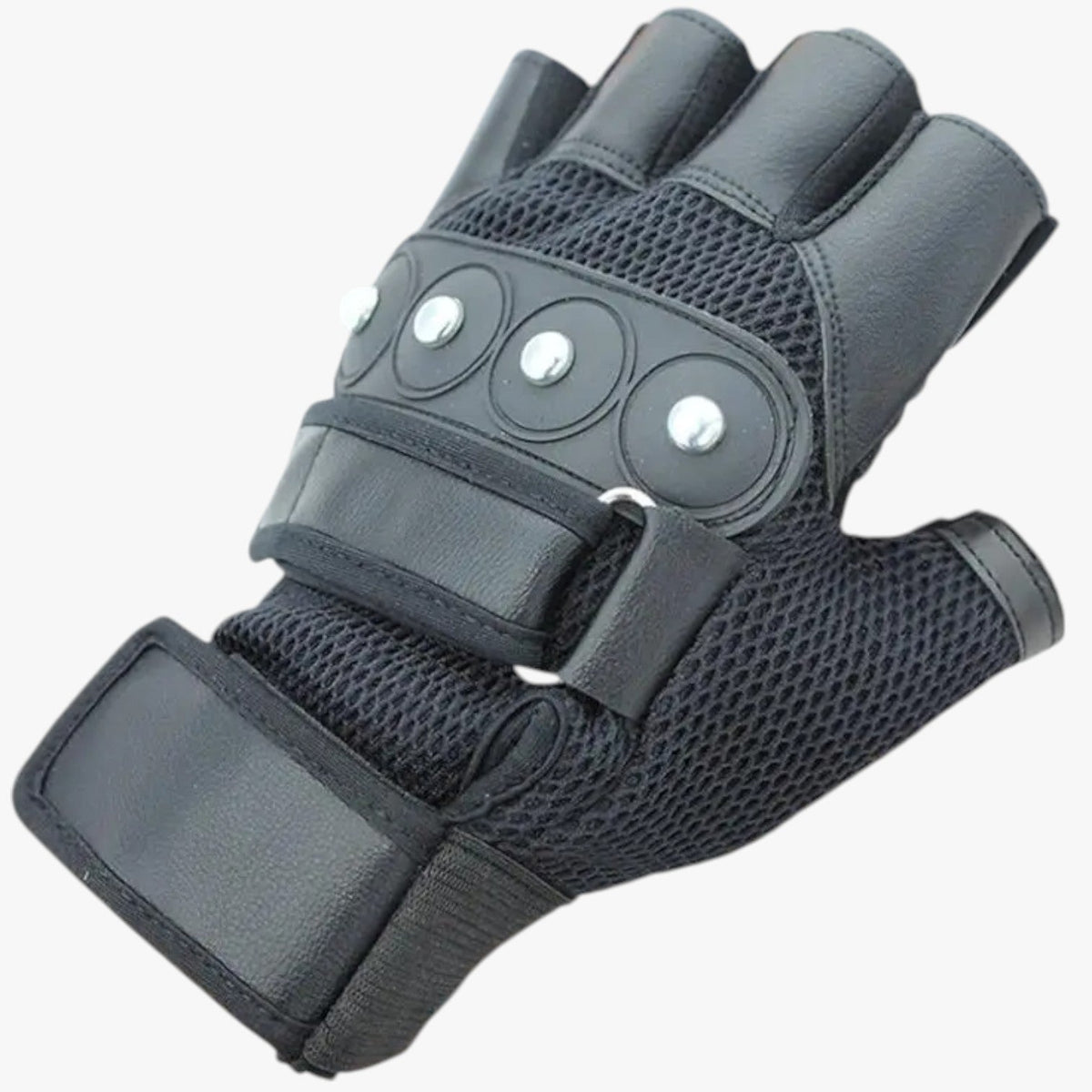 Guantes de ciclismo de verano con detalle de remaches para un agarre firme
