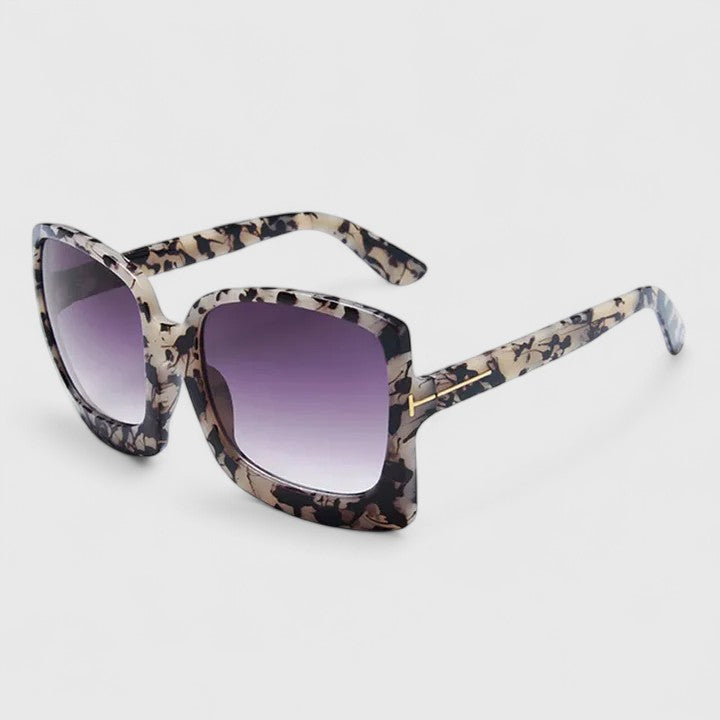 Oversized Sunglasses with Gradient Lenses
