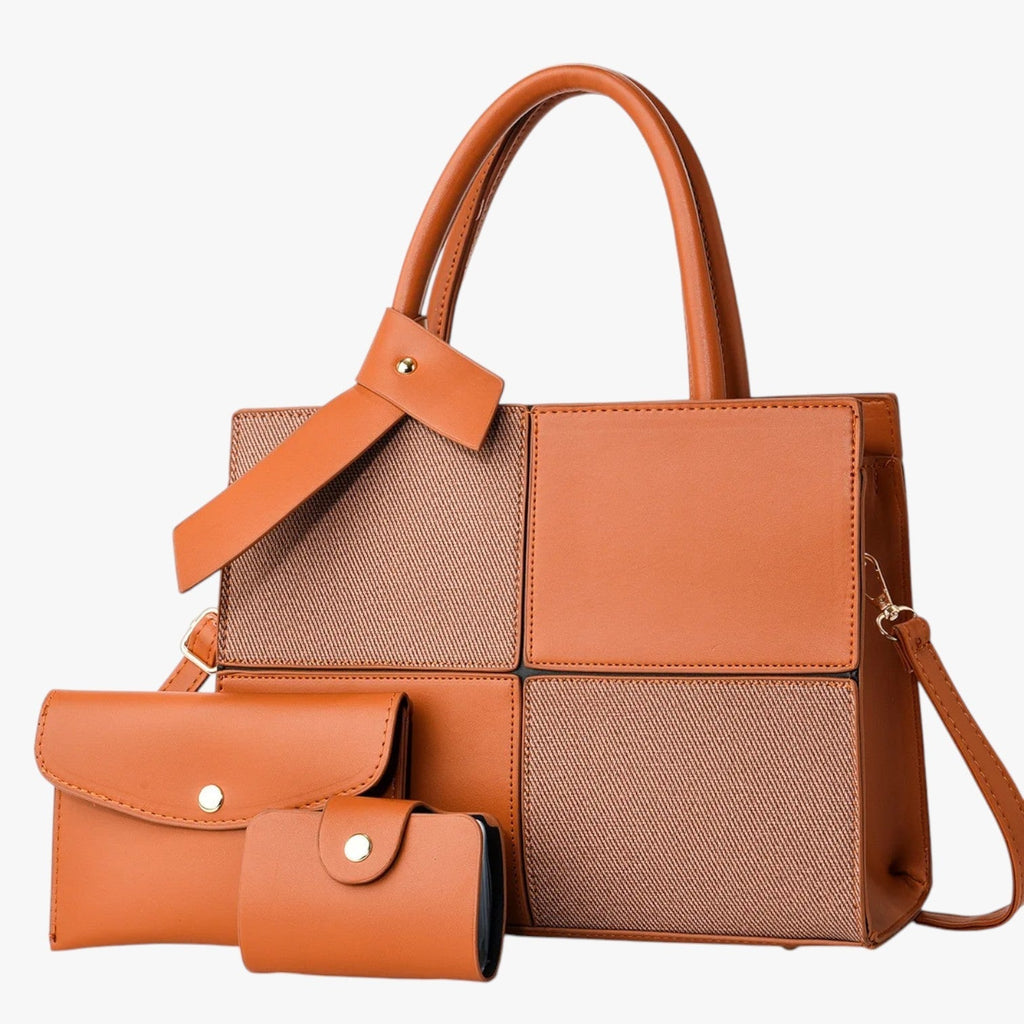 Retro Fringe Tote Bag with Water-Repellent Finish