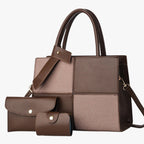 Retro Fringe Tote Bag with Water-Repellent Finish