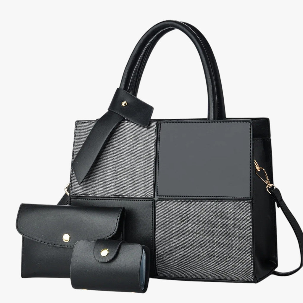 Retro Fringe Tote Bag with Water-Repellent Finish