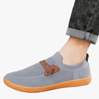 Zapatillas transpirables para hombre con puntera ancha