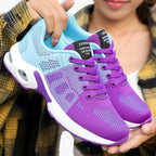 Zapatillas para correr ligeras de malla transpirable