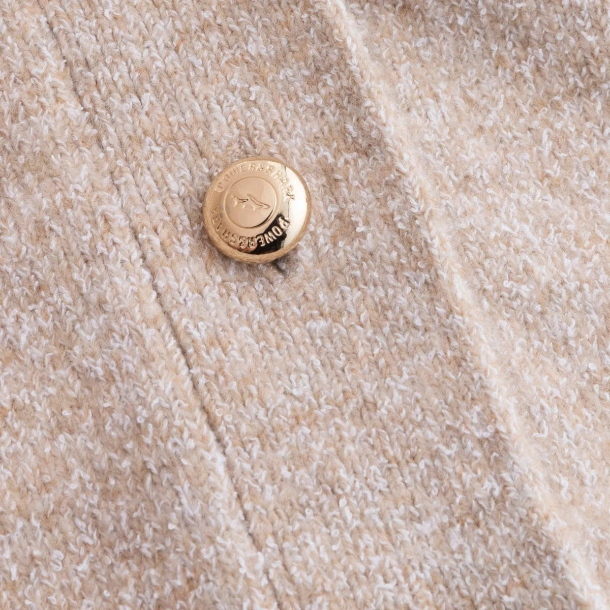 Oversized Knitted Cardigan with V-Neck and Soft Finish