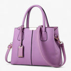 Checkered Print Flap Bag with Chain Detail