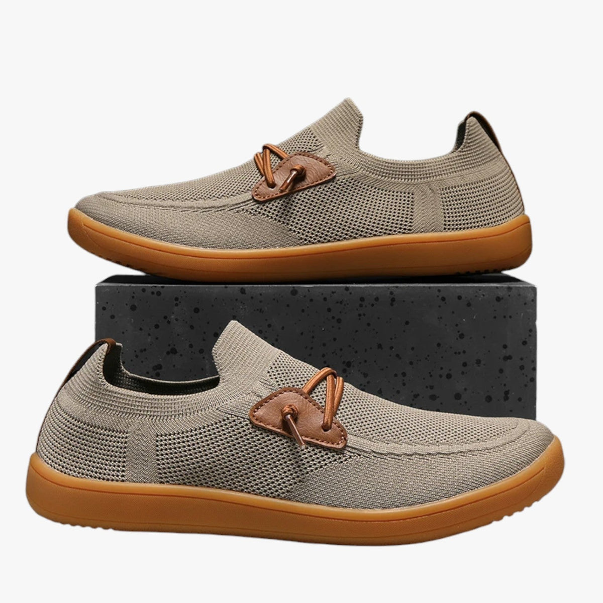 Zapatillas transpirables para hombre con puntera ancha