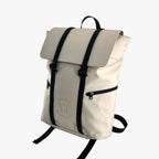 Water-Resistant Vintage-Style PU Leather Backpack