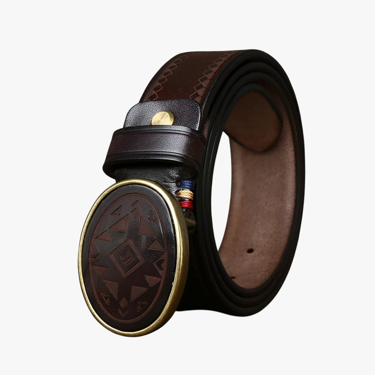 Textured Belt with Laser-Engraved Detail