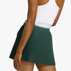2-in-1 Pleated Sports Skirt with Built-In Shorts