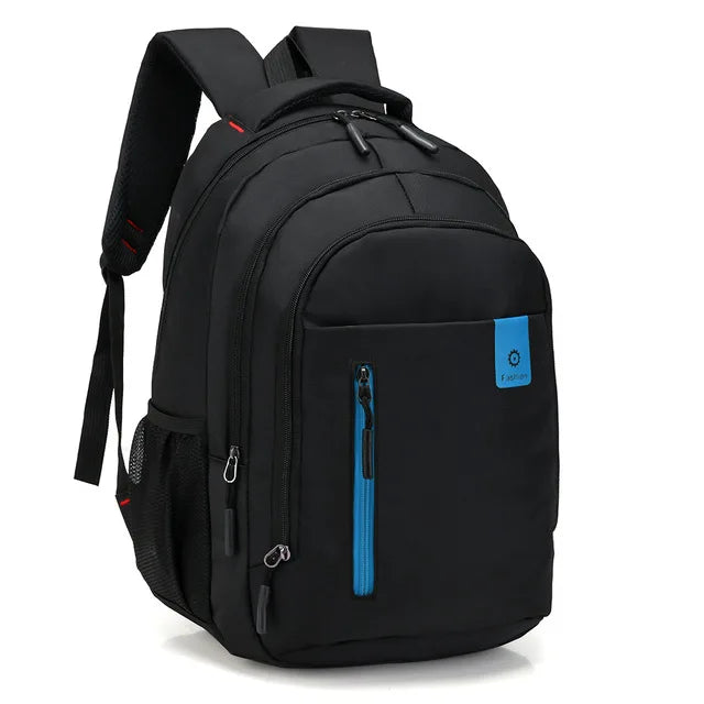 Mochila de tejido Oxford repelente al agua con costuras reforzadas