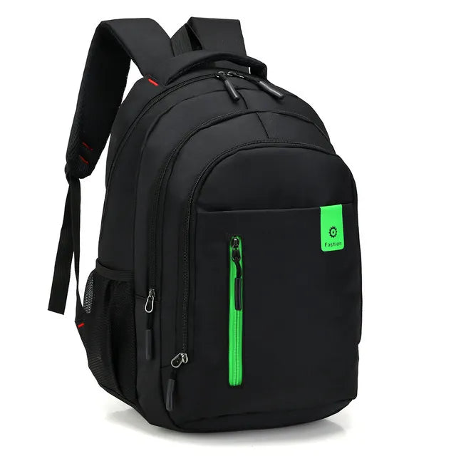 Mochila de tejido Oxford repelente al agua con costuras reforzadas