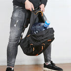 Mochila de tejido Oxford repelente al agua con costuras reforzadas