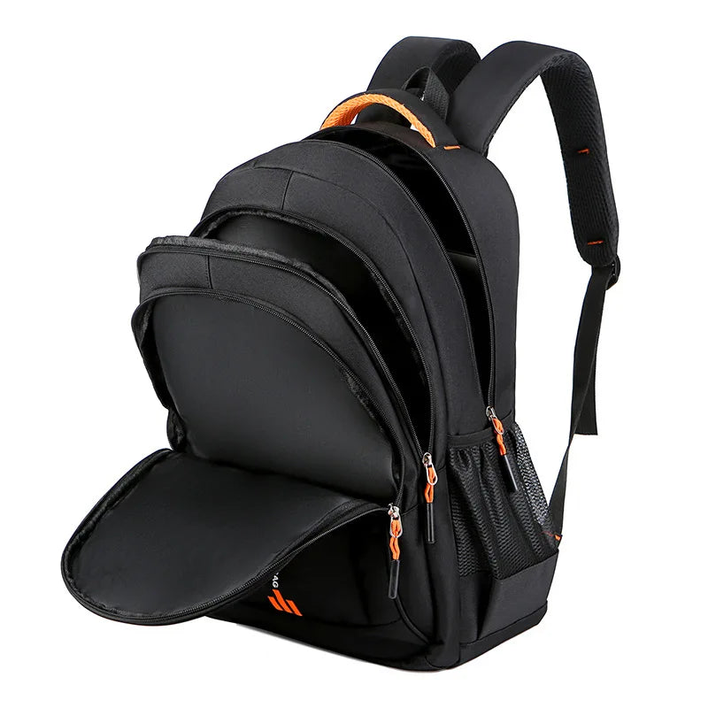 Mochila de tejido Oxford repelente al agua con costuras reforzadas