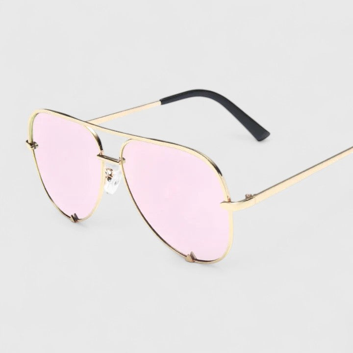Aviator Sunglasses with Gradient Lenses