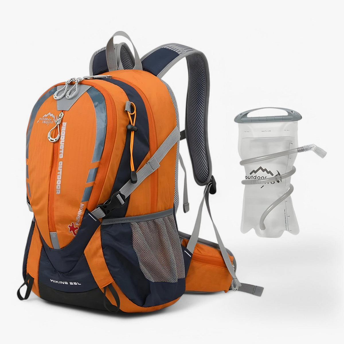 25L Hydration Backpack with Ventilated Back Panel