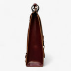 Faux Leather Backpack with Laptop Compartment for Daily Use