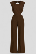 Figursydd jumpsuit med feminin silhuett