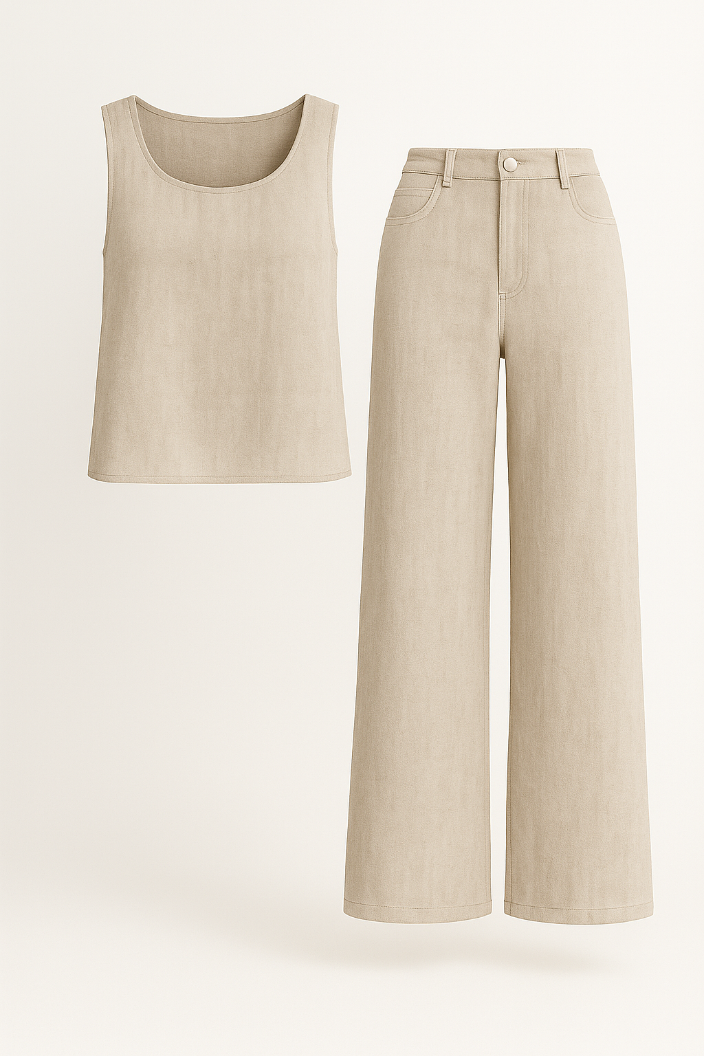 Conjunto boho de dos piezas de verano para festivales y vacaciones