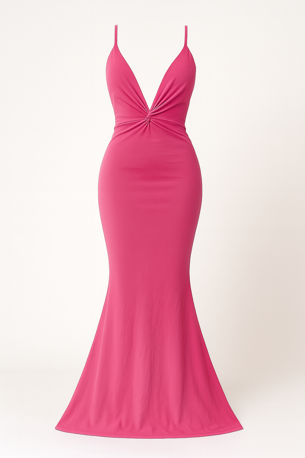 Elegant Evening Dress in Soft Stretch-Fit Fabric