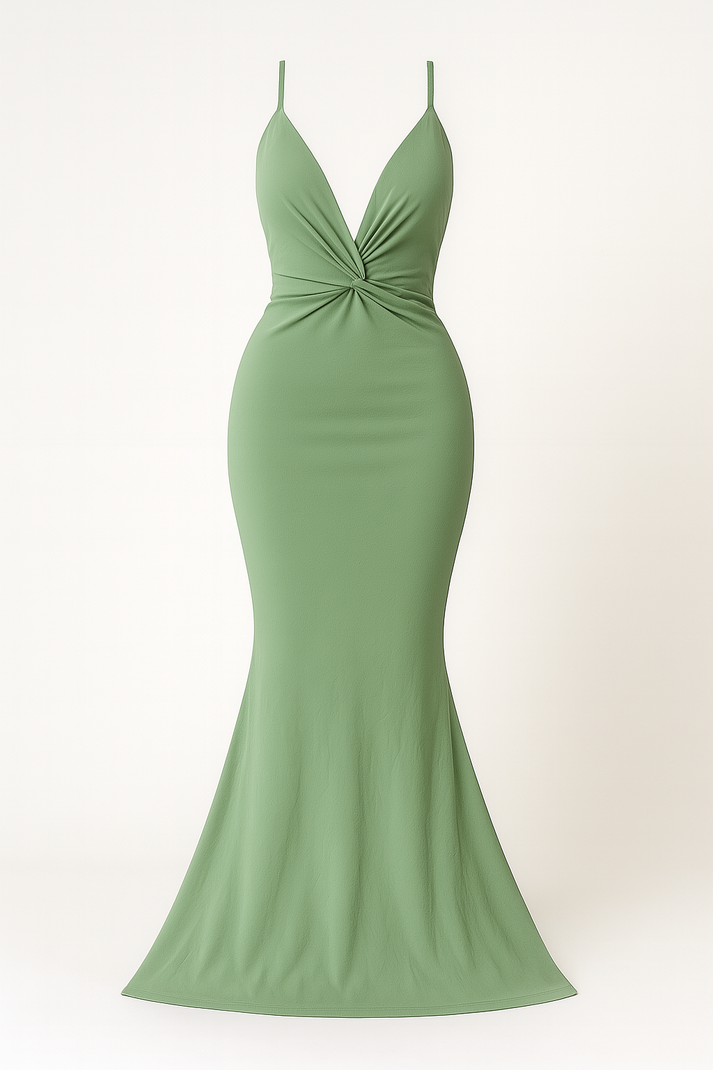 Elegant Evening Dress in Soft Stretch-Fit Fabric