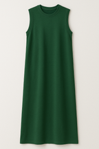 Long Skirt with Side Slit and Pockets for Summer