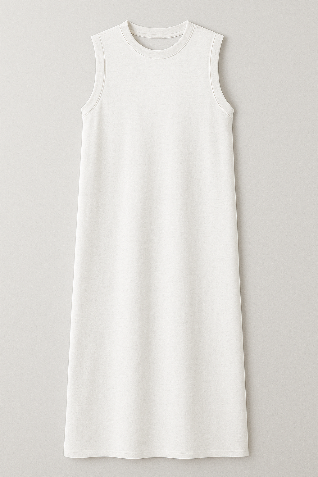 Long Skirt with Side Slit and Pockets for Summer