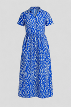 Lightweight V-Neck Maxi Dress with Side Pockets