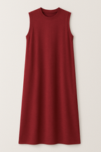 Lightweight Maxi Skirt with Side Slit and Pockets