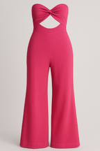 Elegant Stretch Jumpsuit for Work or Leisure