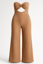 Elegant Stretch Jumpsuit for Work or Leisure