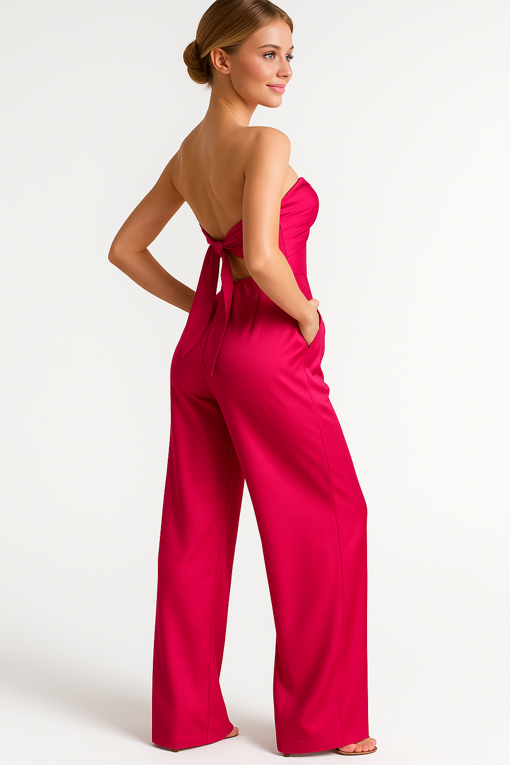 Elegant Stretch Jumpsuit for Work or Leisure