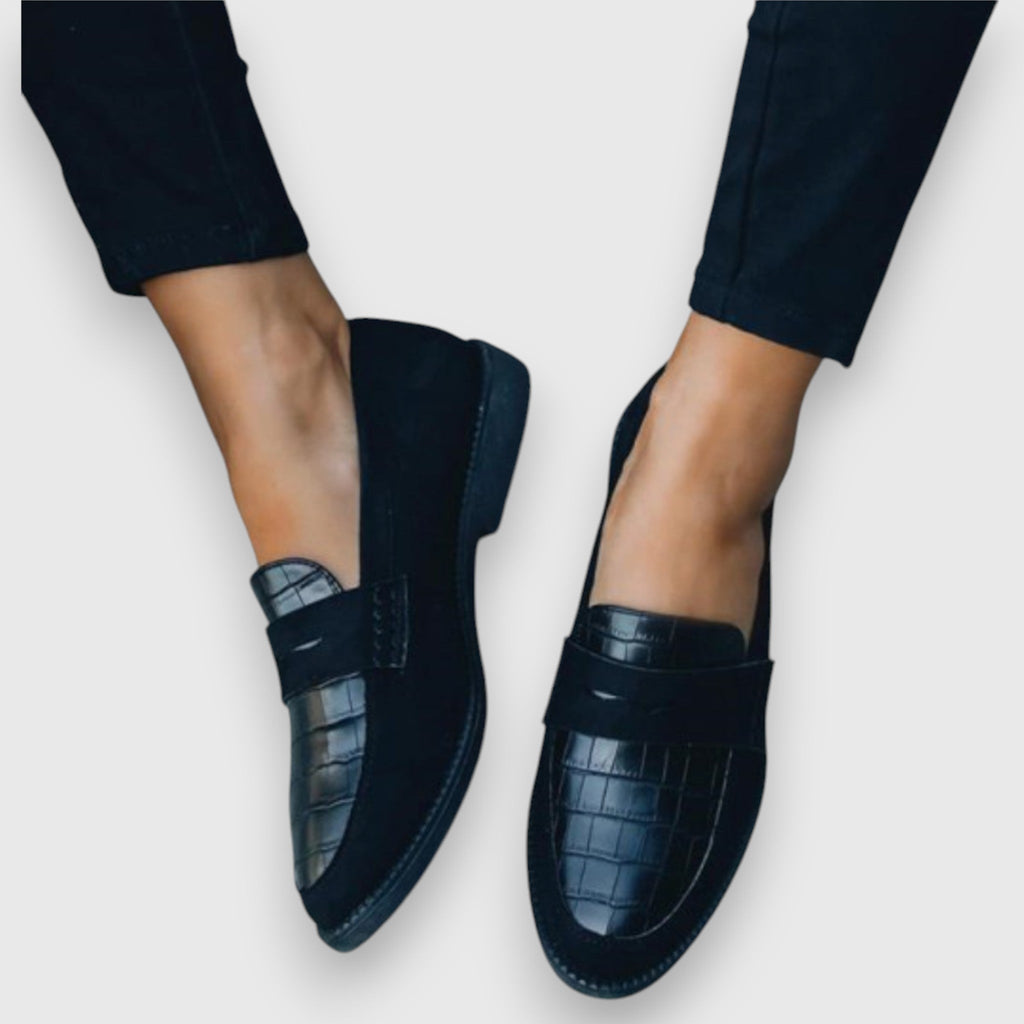 Vadderade loafers med mjukt foder