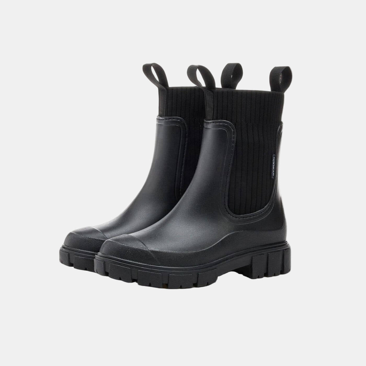 Water-Resistant Ankle Boots with Grip Sole and Soft Tones