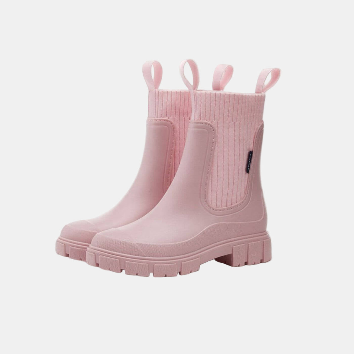 Water-Resistant Ankle Boots with Grip Sole and Soft Tones