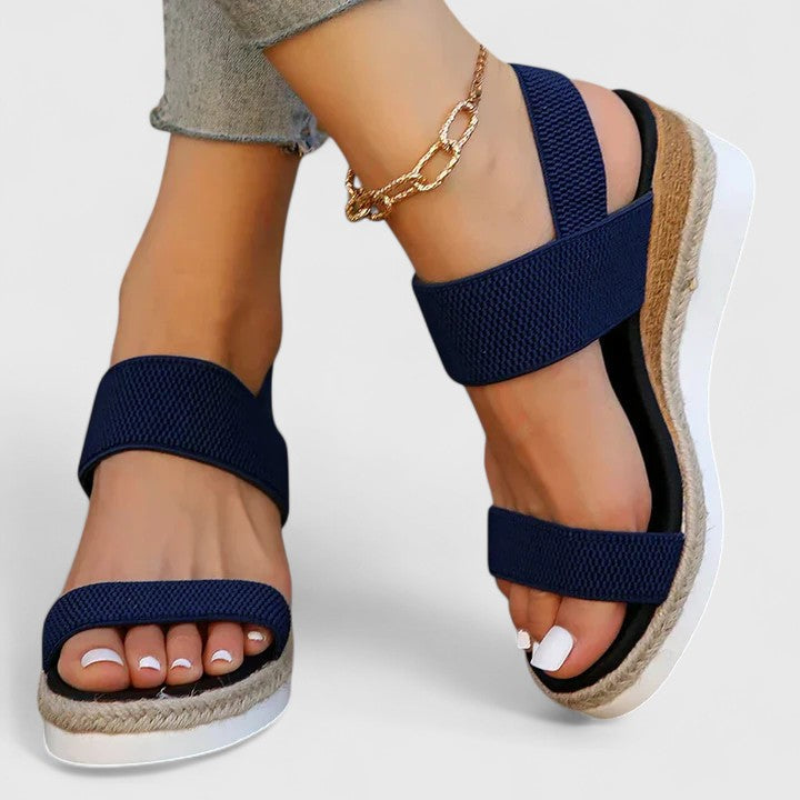 Dämpade sandaler med stöd hela dagen