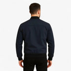 Chaqueta minimalista con cremallera para el entretiempo, para hombre